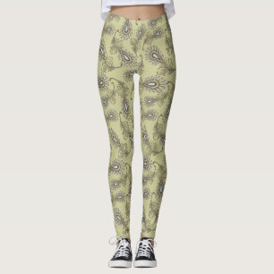 Leggings Modelo de la pluma