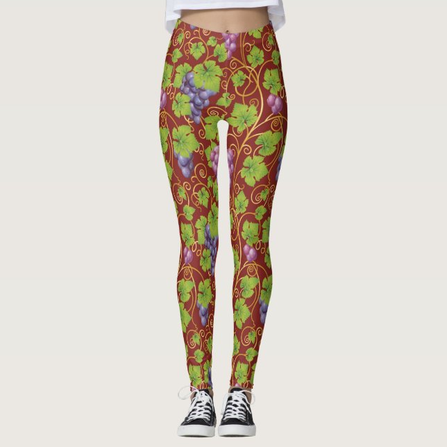 Leggings Modelo de la uva (Anverso)