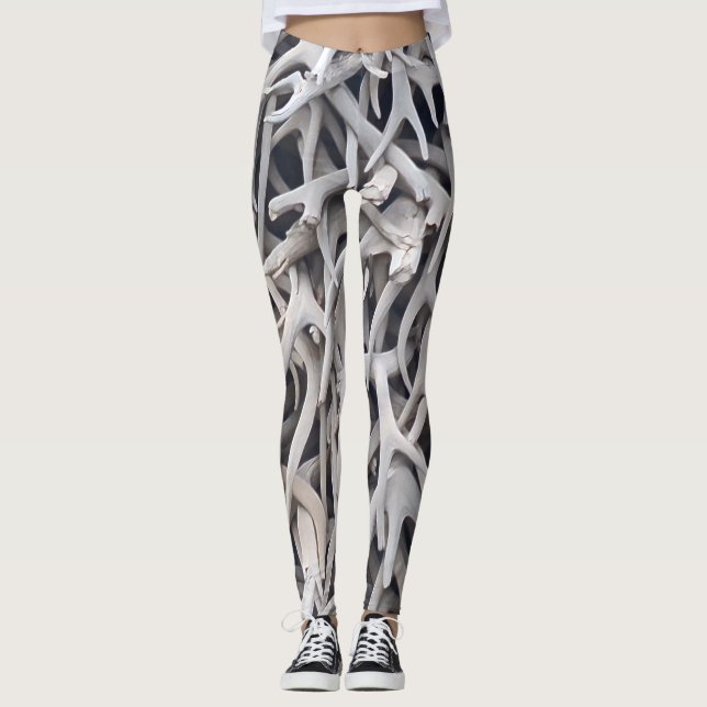 Leggings Modelo de las astas de los alces (Anverso)