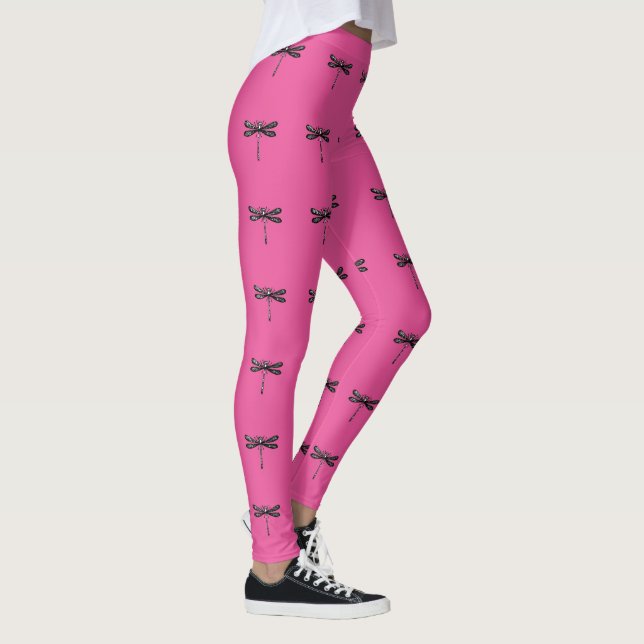 Leggings Modelo de las libélulas (Derecha)