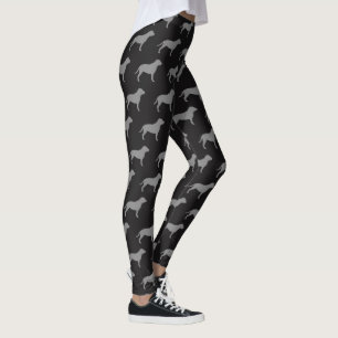 Leggings Modelo de las siluetas de Staffordshire bull