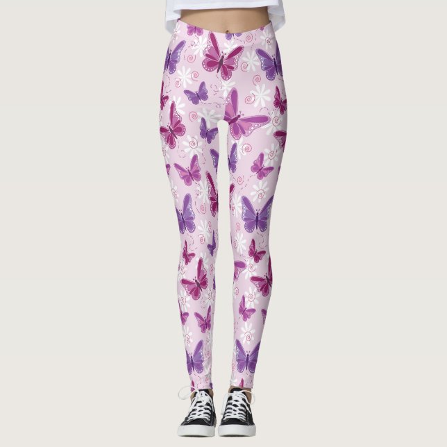 Leggings modelo de mariposa (Anverso)