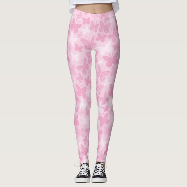 Leggings Modelo de mariposa (Anverso)