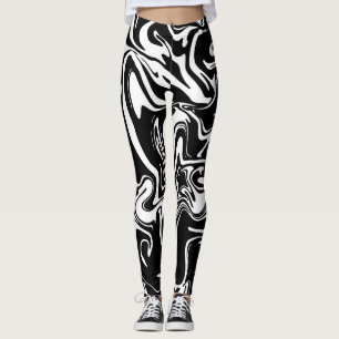 Leggings Modelo de mármol