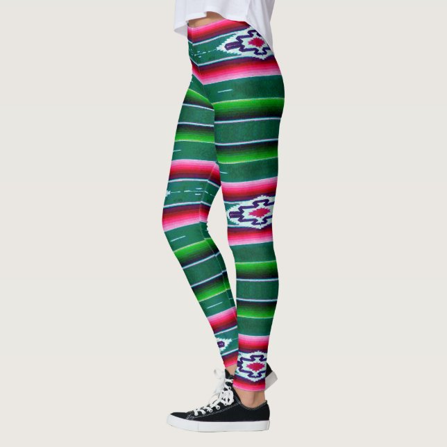 Leggings Modelo de Sarape del mexicano (Izquierda)