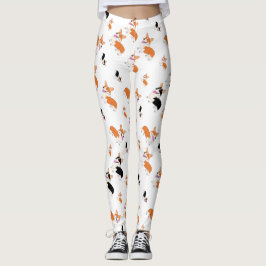 Leggings Modelo del Corgi Galés