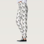 Leggings Modelo del dibujo animado del perro del Keeshond<br><div class="desc">Polainas de la diversión para los amantes de Keesie</div>