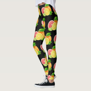 Leggings Modelo del diseño de los agrios