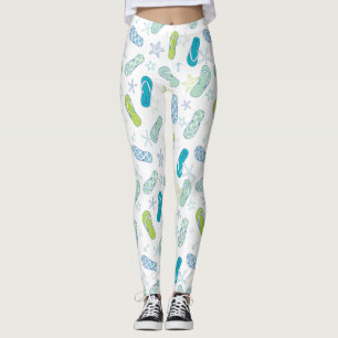 Leggings Modelo del flip-flop