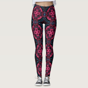 Leggings modelo del fractal