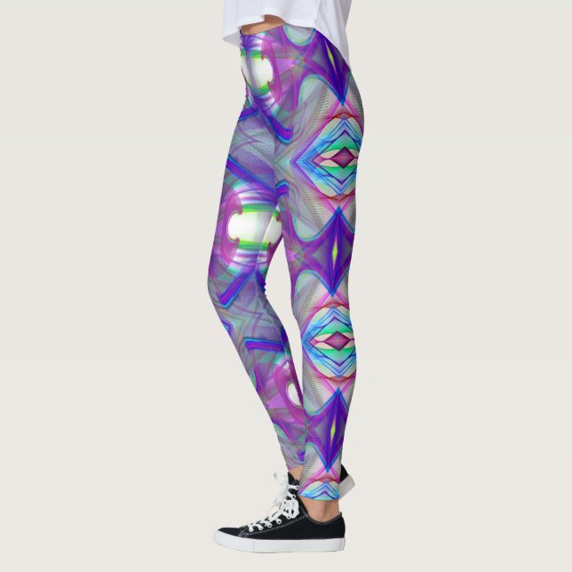 Leggings modelo del fractal (Izquierda)