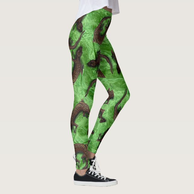 Leggings MODELO del LAGARTO por Slipperywindow (Derecha)