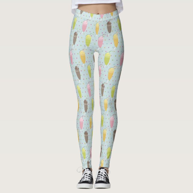 Leggings Modelo del Milkshake (Anverso)