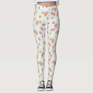 Leggings Modelo del papel pintado de la elegancia de los