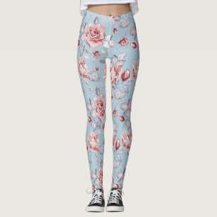 Leggings Modelo del papel pintado de la elegancia de los