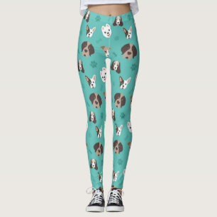 Leggings Modelo del perro