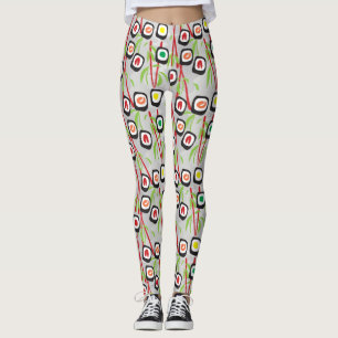 Leggings Modelo del sushi