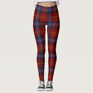 Leggings Modelo del tartán