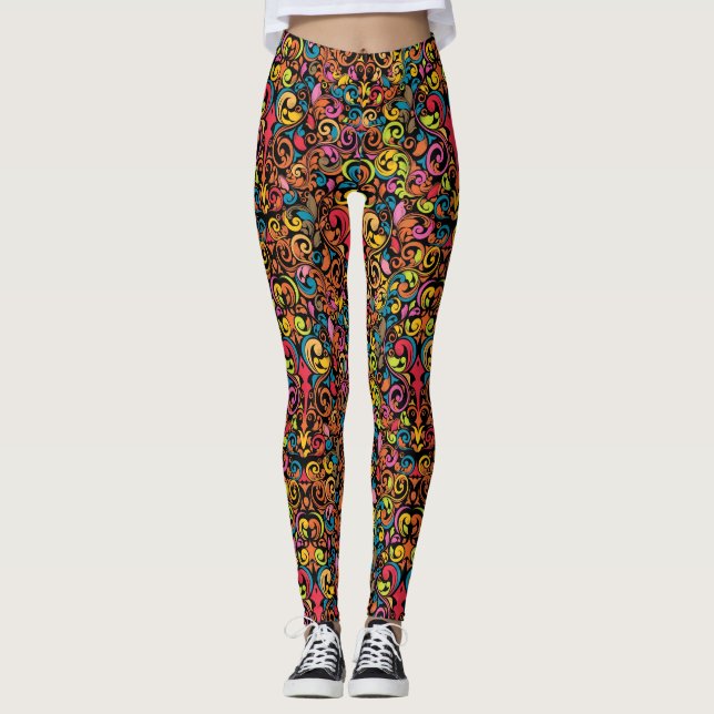 Leggings Modelo enrrollado (Anverso)