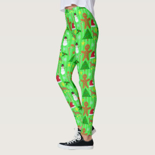 Leggings Modelo feo del suéter del collage del día de