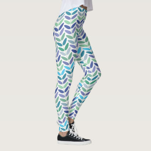 Leggings Modelo floral de la rama del amante de naturaleza