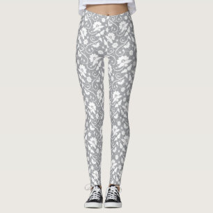 Leggings Modelo floral del cordón