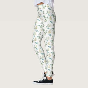 Leggings Modelo floreciente del placer