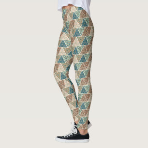 Leggings Modelo geométrico al aire libre del paso el de