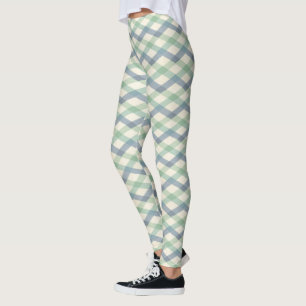 Leggings Modelo geométrico en colores pastel al aire libre