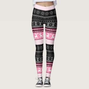 Leggings Modelo justo rosado de la isla