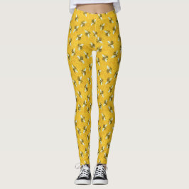 Leggings Modelo lindo de la colmena del panal de las abejas