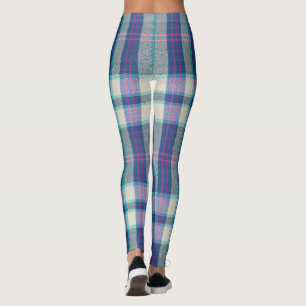 Leggings Modelo lindo de la tela escocesa