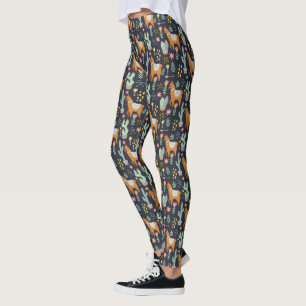 Leggings Modelo lindo de las alpacas