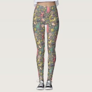 Leggings Modelo lindo de los animales del bosque