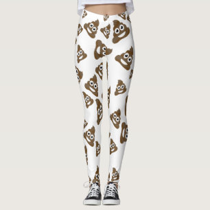 Leggings Modelo lindo divertido de la emoji del impulso