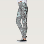 Leggings Modelo negro adornado del cordón y del trullo<br><div class="desc">Polainas modeladas efecto decorativo del cordón (ningún cordón real usado)</div>