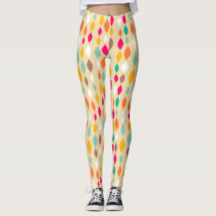 Leggings Modelo retro del extracto del estilo