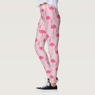 Leggings Modelo rosado lindo elegante del flamenco