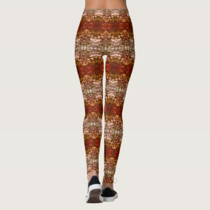 Leggings Modelo vibrante 8 de las luces de navidad de la