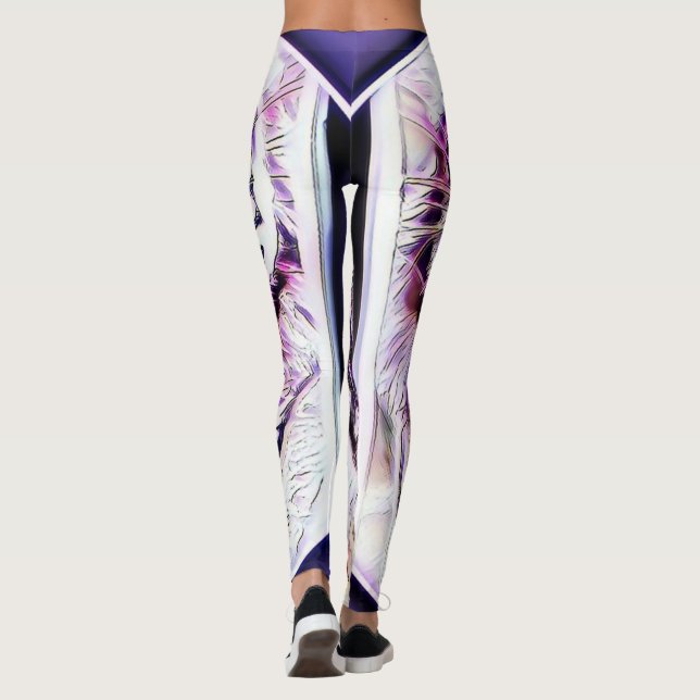 Leggings Modelos Big Cat: Tigres Locos 01-02 (Reverso)
