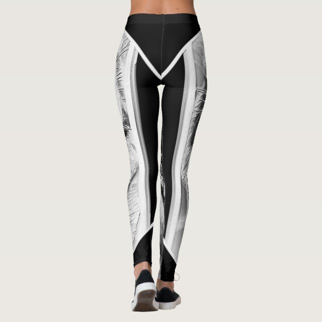 Leggings Modelos Big Cat: Tigres Locos 01-04 (Reverso)