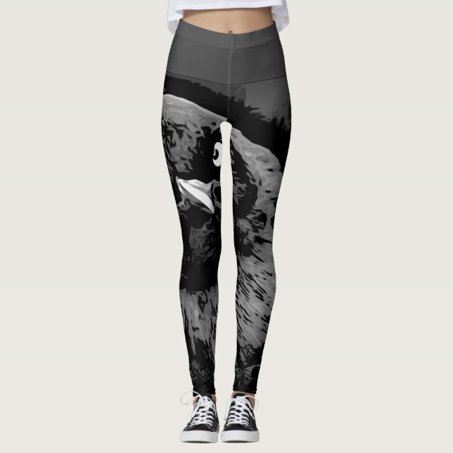 Leggings Modelos de aves: Aves Locas 01-02 (Anverso)