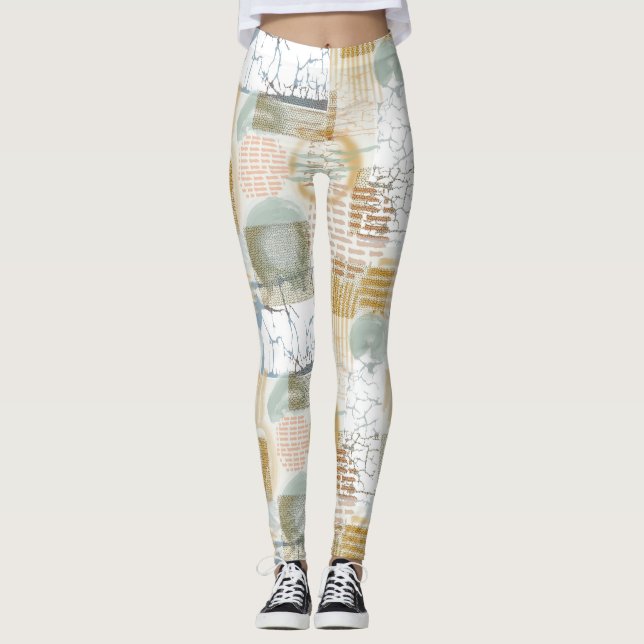 Leggings Modern Abstract Pattern (Anverso)