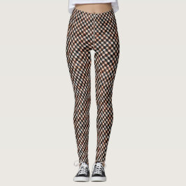 Leggings Modern weave abstract geometric pattern  1277