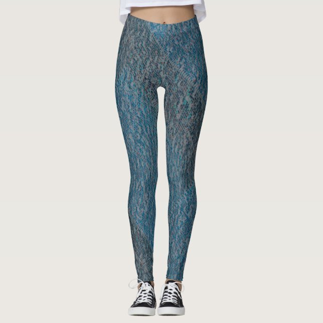 LEGGINGS MODERNA COTA AZUL PROFUNDA (Anverso)