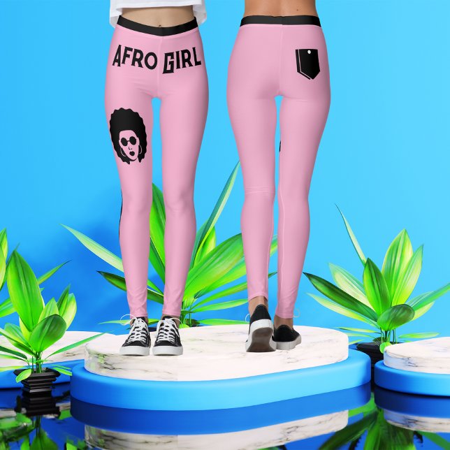 Leggings Moderna Moda moderna de moda para las mujeres rosa (Subido por el creador)