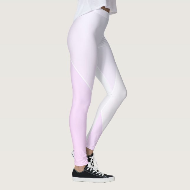 Leggings Moderna moda rosa azul morado blanco (Derecha)