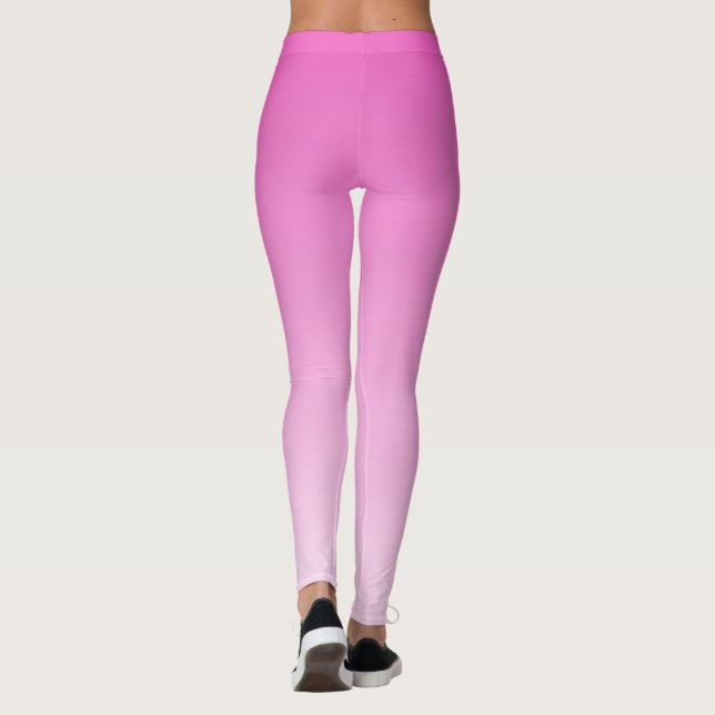 Leggings Moderna plantilla de estilo cutáneo mujeres gradie (Reverso)