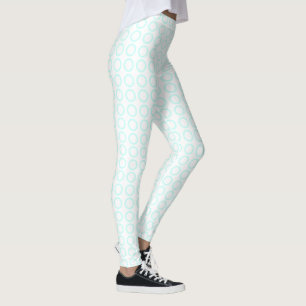 Leggings Moderna y elegante plantilla de colores blancos de