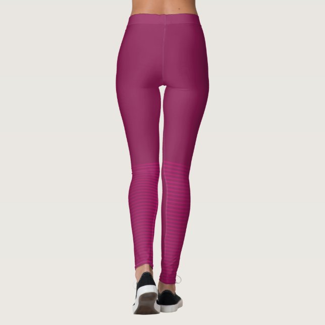 Leggings Modernas y audaces piernas elegantes y brillantes (Reverso)